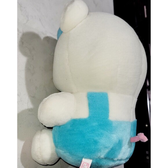 Hannari Tofu Japanese Pig Plush 13" Stuffed Animal Tofo Large Plushie Prize RARE - Picture 9 of 9